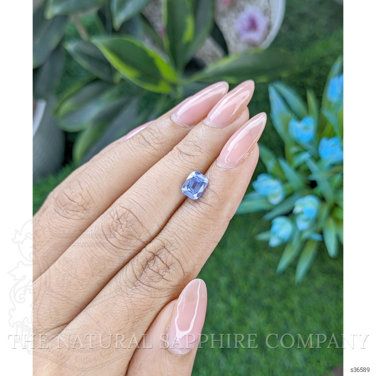 1.58 Ct. Blue Sapphire from Ceylon (Sri Lanka)