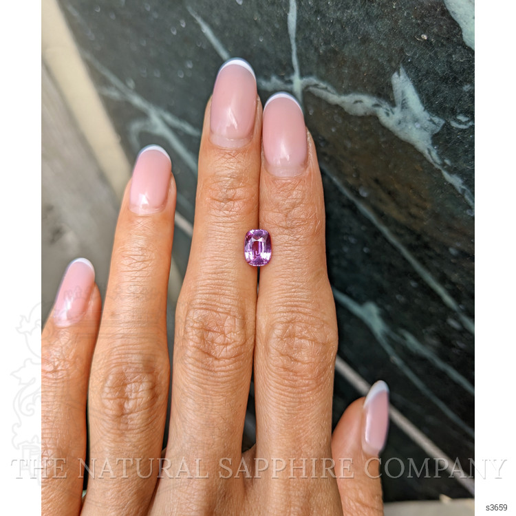 1.37 Ct. Purplish Pink Sapphire from Ceylon (Sri Lanka)