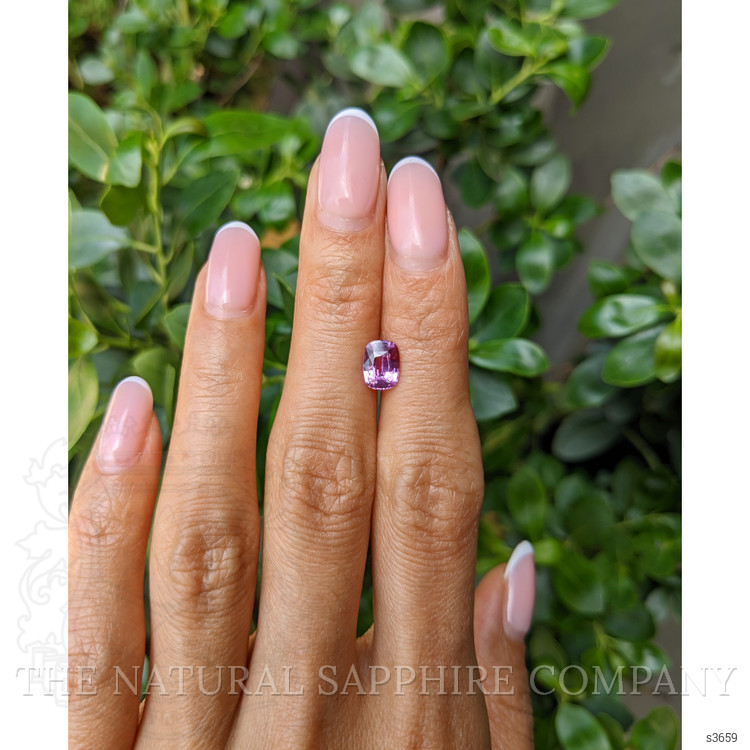 1.37 Ct. Purplish Pink Sapphire from Ceylon (Sri Lanka)
