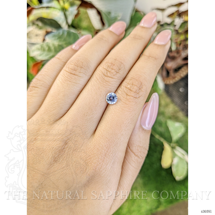 1.03 Ct. Blue Sapphire from Ceylon (Sri Lanka)