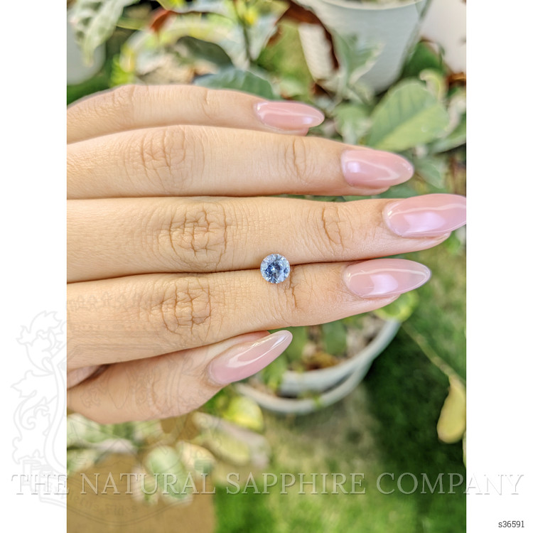 1.03 Ct. Blue Sapphire from Ceylon (Sri Lanka)