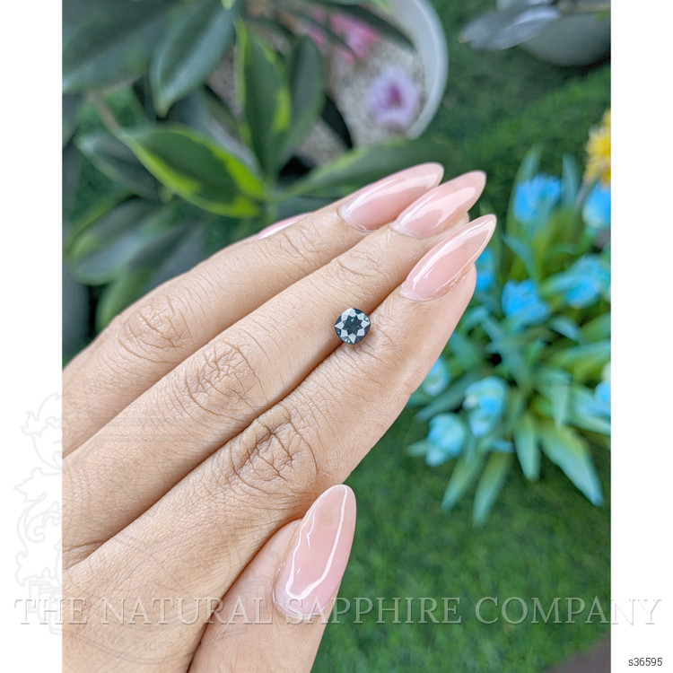 1.01 Ct. Greenish Blue Sapphire from Africa