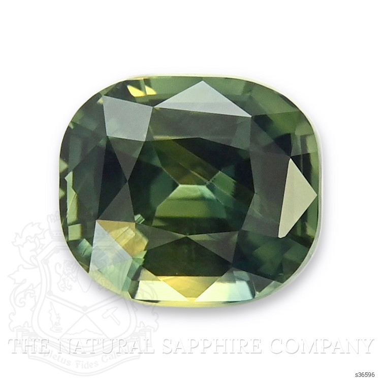 1.01 Ct. Yellowish Green Sapphire from Africa