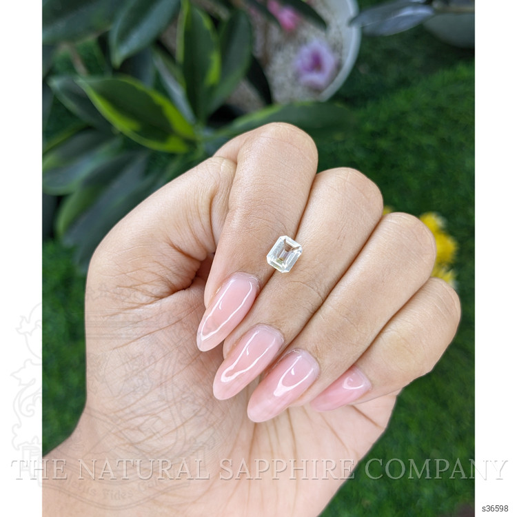 1.17 Ct. Bi Color Sapphire from Ceylon (Sri Lanka)