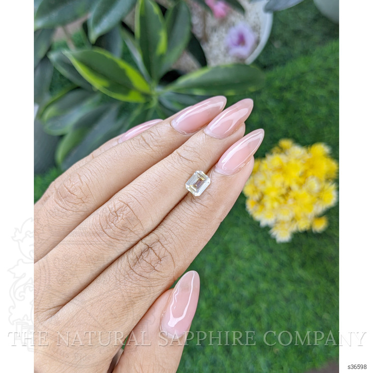 1.17 Ct. Bi Color Sapphire from Ceylon (Sri Lanka)