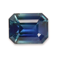 1.07 Ct. Greenish Blue Sapphire from Africa Video