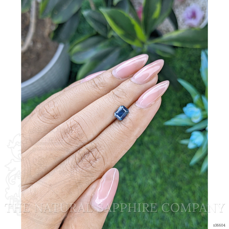 1.07 Ct. Greenish Blue Sapphire from Africa