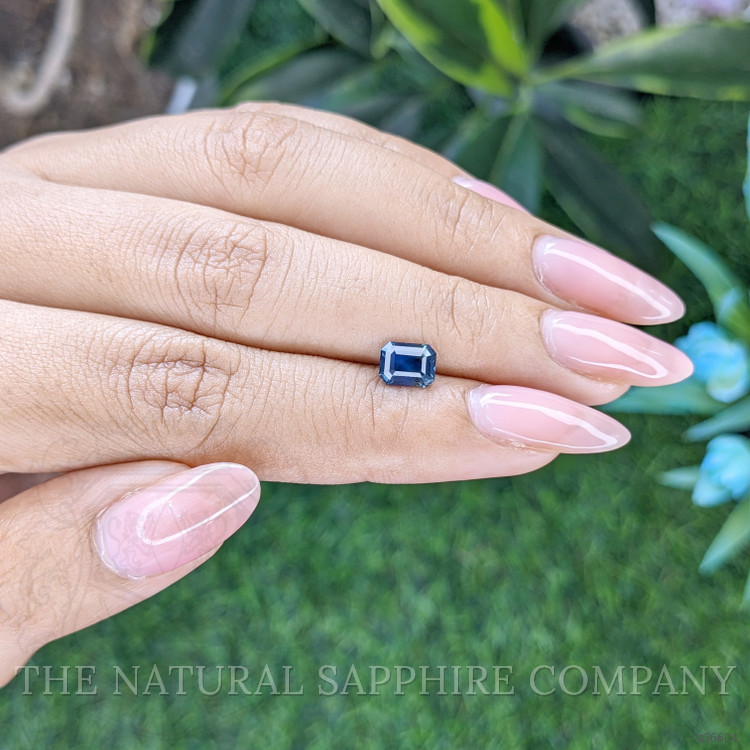 1.07 Ct. Greenish Blue Sapphire from Africa