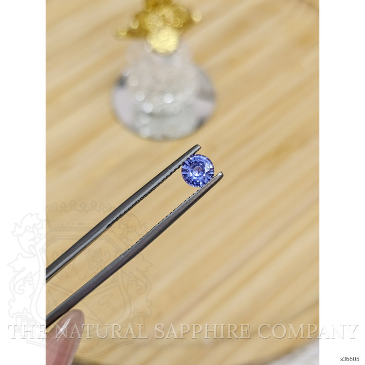 0.72 Ct. Violet Sapphire from Ceylon (Sri Lanka)