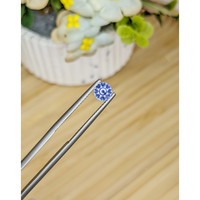 0.61 Ct. Blue Sapphire from Ceylon (Sri Lanka) Life Style