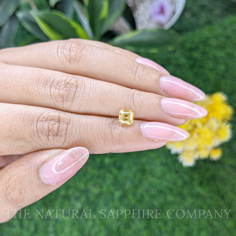 1.24 Ct. Yellow Sapphire from Ceylon (Sri Lanka)