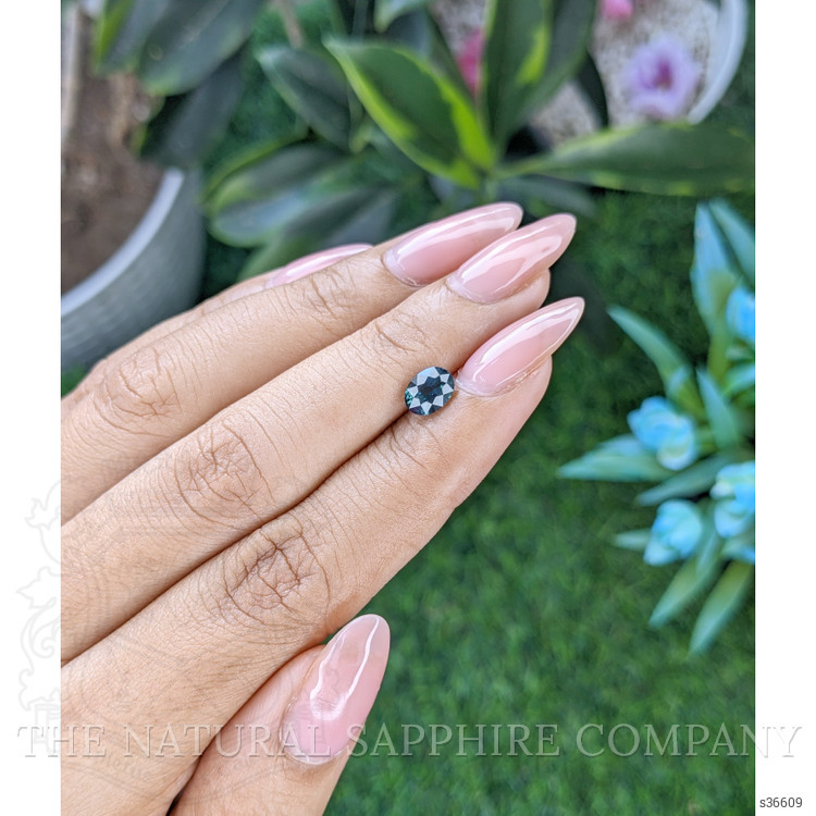 1.06 Ct. Greenish Blue Sapphire from Africa