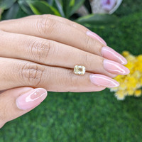 1.18 Ct. Yellow Sapphire from Ceylon (Sri Lanka) Life Style