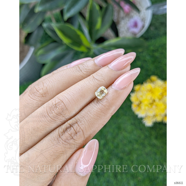1.18 Ct. Yellow Sapphire from Ceylon (Sri Lanka)