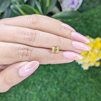 1.24 Ct. Yellow Sapphire from Ceylon (Sri Lanka) Life Style