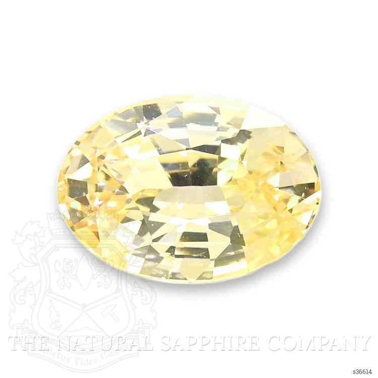 1.58 Ct. Yellow Sapphire from Ceylon (Sri Lanka)