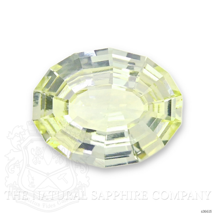 4.39 Ct. Green Sapphire from Ceylon (Sri Lanka)