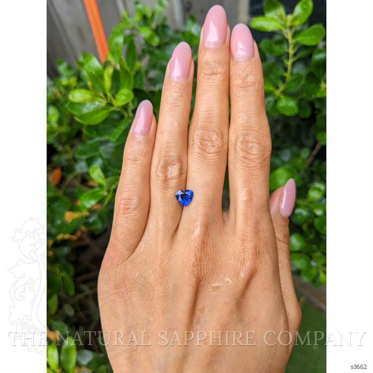 1.26 Ct. Blue Sapphire from Ceylon (Sri Lanka)