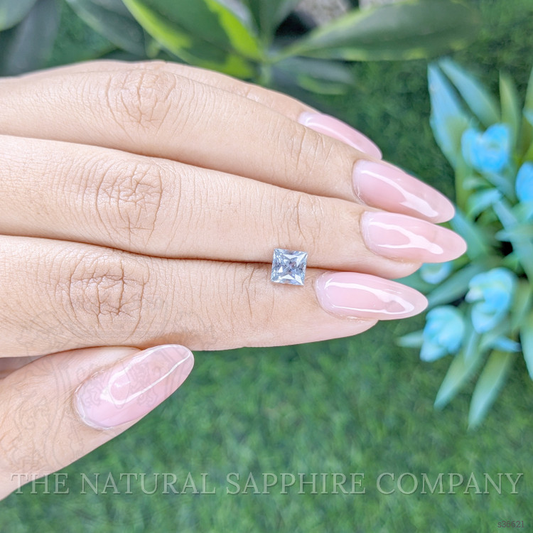 1.02 Ct. Bluish Grey Sapphire from Africa