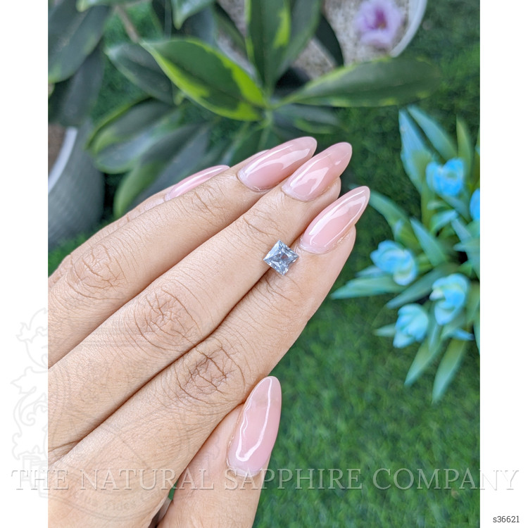 1.02 Ct. Bluish Grey Sapphire from Africa