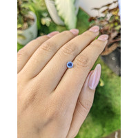 0.69 Ct. Blue Sapphire from Ceylon (Sri Lanka) Life Style