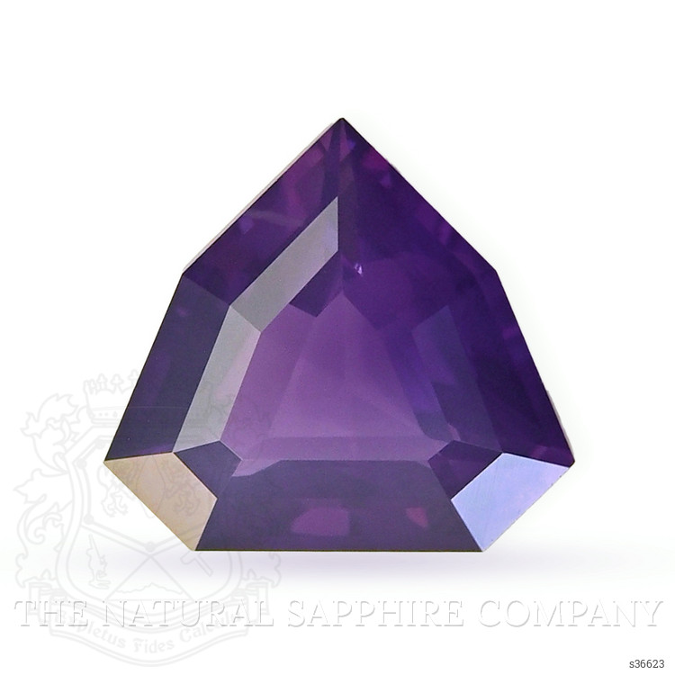 2.11 Ct. Violet Sapphire from Ceylon (Sri Lanka)