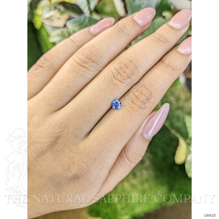 0.44 Ct. Blue Sapphire from Ceylon (Sri Lanka)