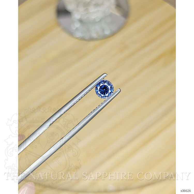 0.73 Ct. Blue Sapphire from Ceylon (Sri Lanka)