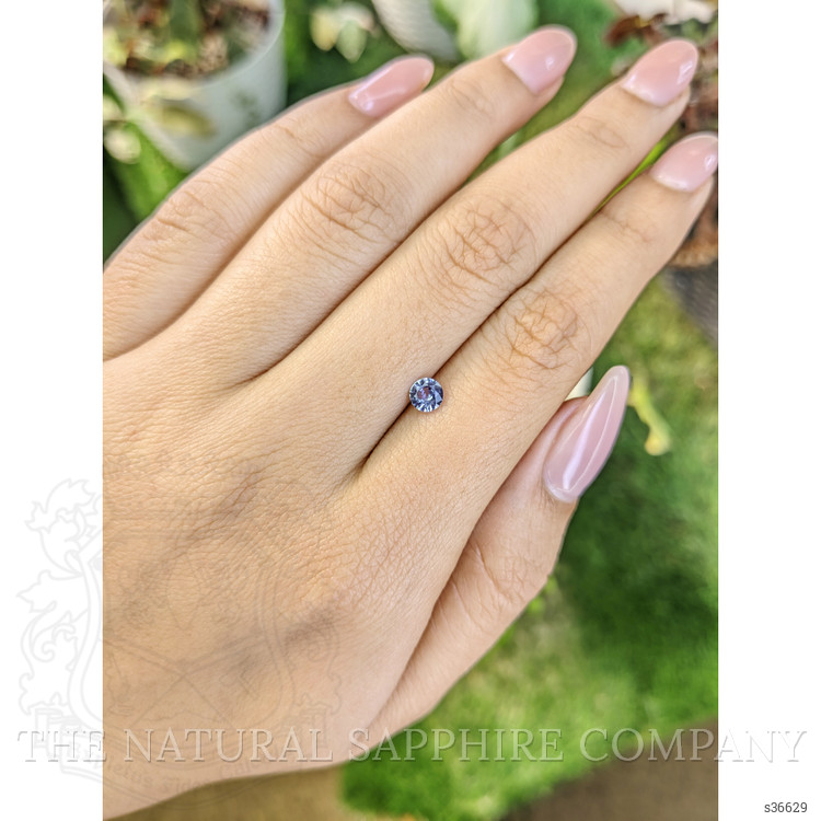 0.40 Ct. Blue Sapphire from Ceylon (Sri Lanka)
