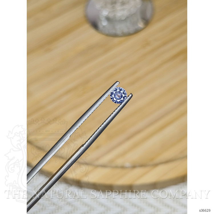 0.40 Ct. Blue Sapphire from Ceylon (Sri Lanka)