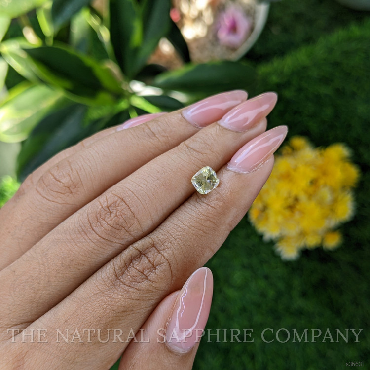 1.31 Ct. Yellow Sapphire from Ceylon (Sri Lanka)