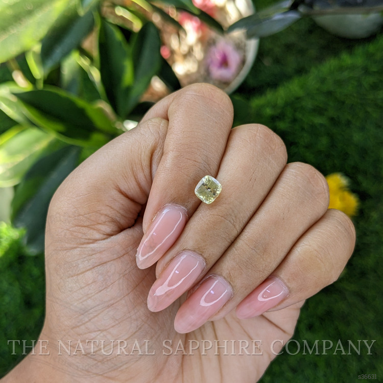 1.31 Ct. Yellow Sapphire from Ceylon (Sri Lanka)