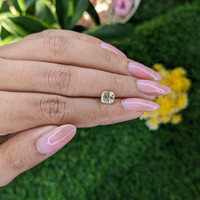 1.31 Ct. Yellow Sapphire from Ceylon (Sri Lanka) Life Style