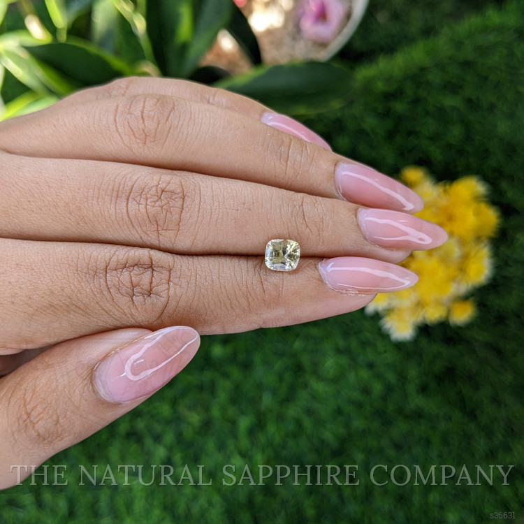1.31 Ct. Yellow Sapphire from Ceylon (Sri Lanka)