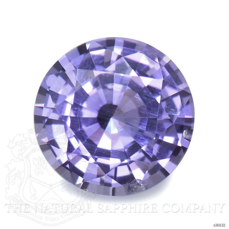 0.61 Ct. Pinkish Purple Sapphire from Ceylon (Sri Lanka)