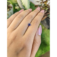 0.72 Ct. Purple Sapphire from Ceylon (Sri Lanka) Life Style