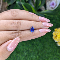 1.04 Ct. Blue Sapphire from Ceylon (Sri Lanka) Life Style