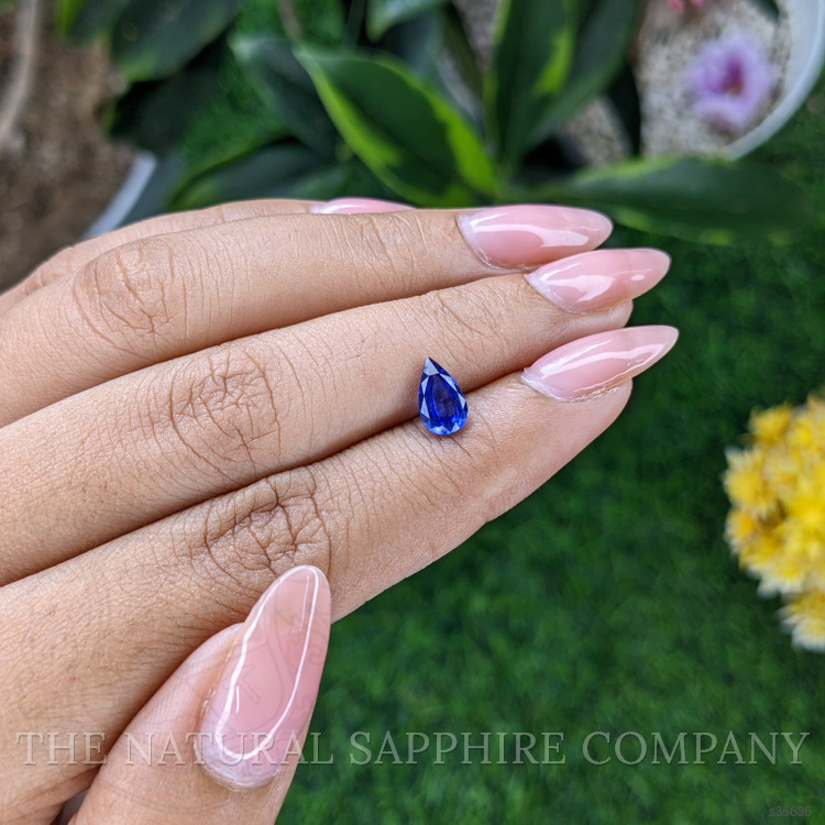1.04 Ct. Blue Sapphire from Ceylon (Sri Lanka)