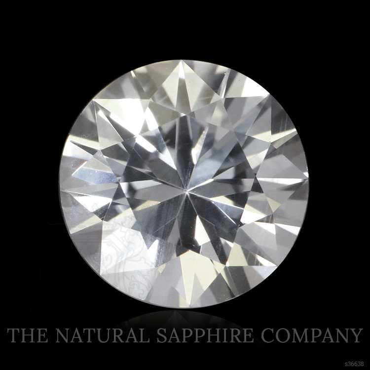 0.94 Ct. White Sapphire from Ceylon (Sri Lanka)