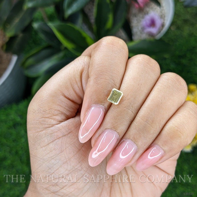 1.12 Ct. Yellow Sapphire from Ceylon (Sri Lanka)