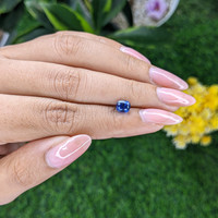 1.22 Ct. Blue Sapphire from Ceylon (Sri Lanka) Life Style