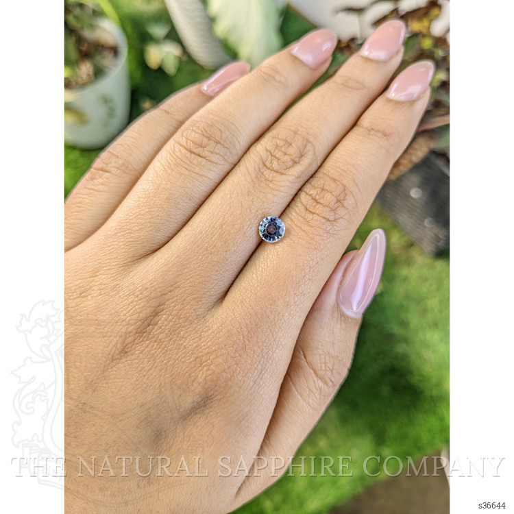 0.82 Ct. Blue Sapphire from Ceylon (Sri Lanka)