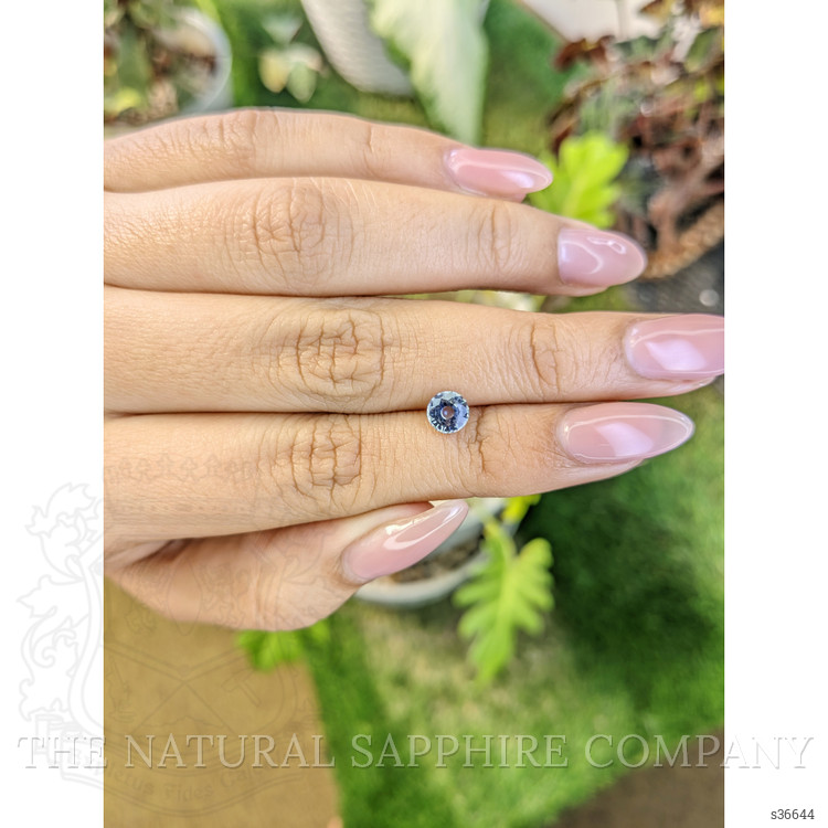 0.82 Ct. Blue Sapphire from Ceylon (Sri Lanka)