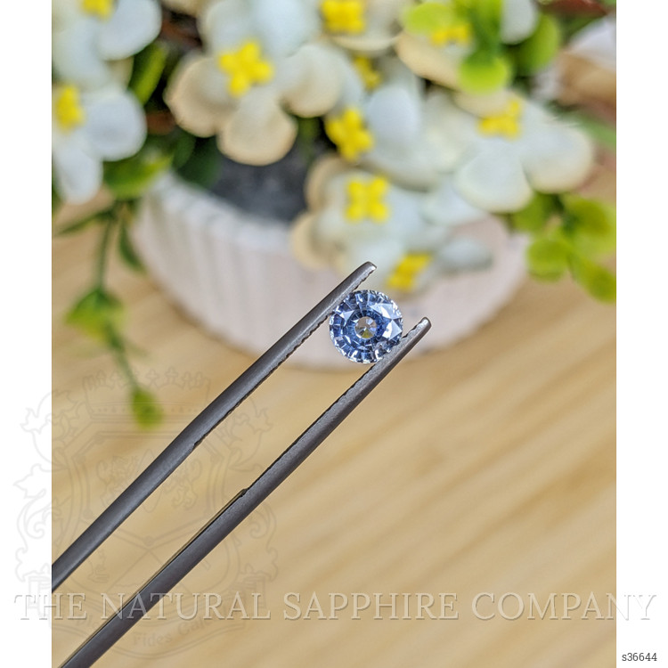 0.82 Ct. Blue Sapphire from Ceylon (Sri Lanka)