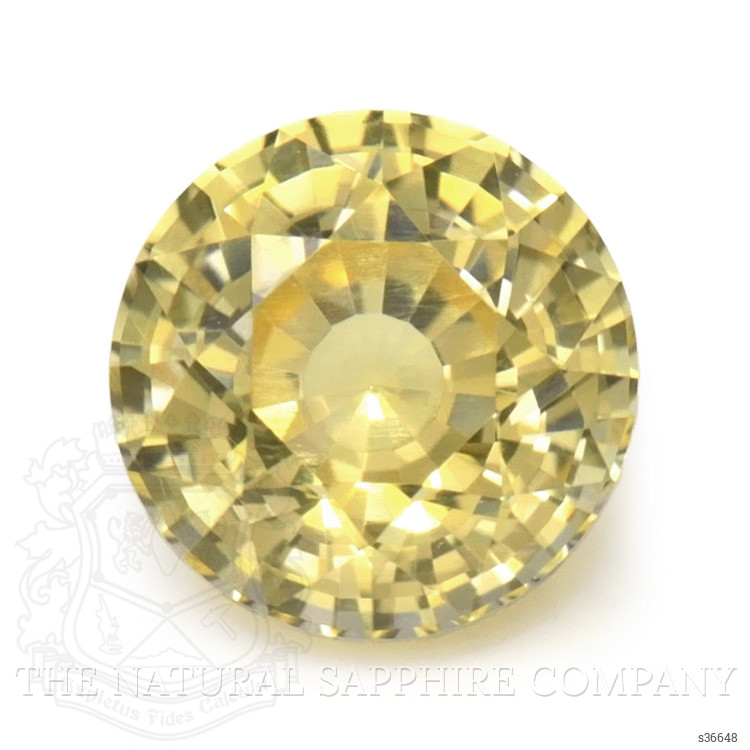 1.23 Ct. Yellow Sapphire from Ceylon (Sri Lanka)