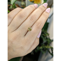 1.23 Ct. Yellow Sapphire from Ceylon (Sri Lanka) Life Style