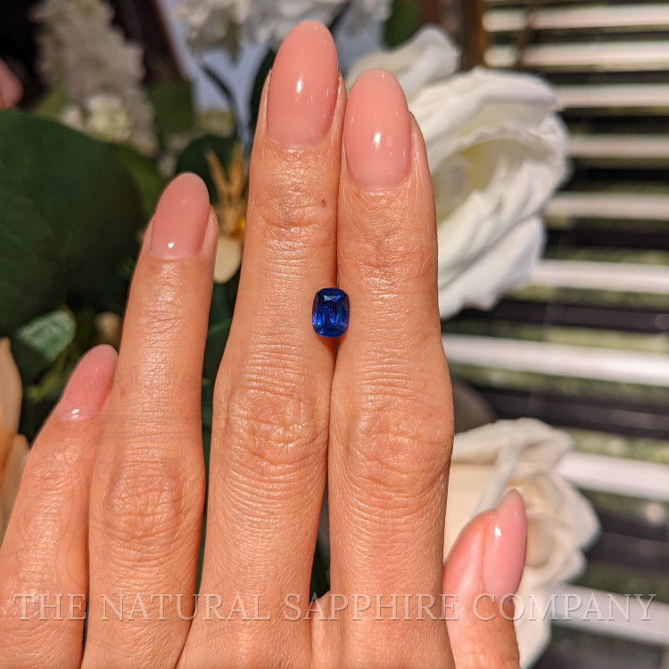 1.20 Ct. Blue Sapphire from Ceylon (Sri Lanka)