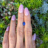 1.20 Ct. Blue Sapphire from Ceylon (Sri Lanka) Life Style