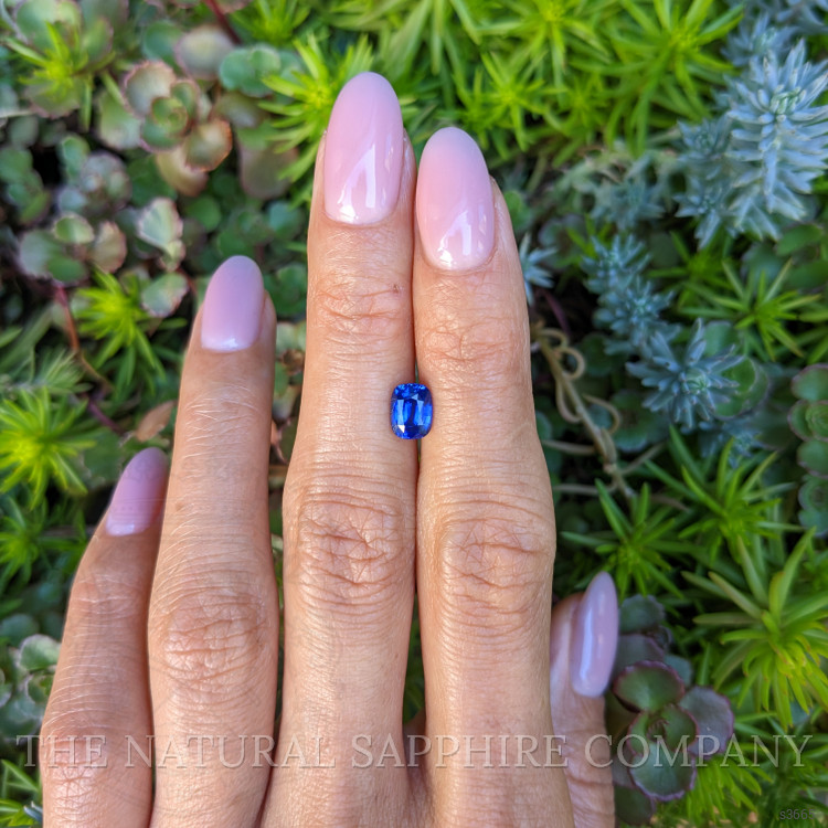 1.20 Ct. Blue Sapphire from Ceylon (Sri Lanka)