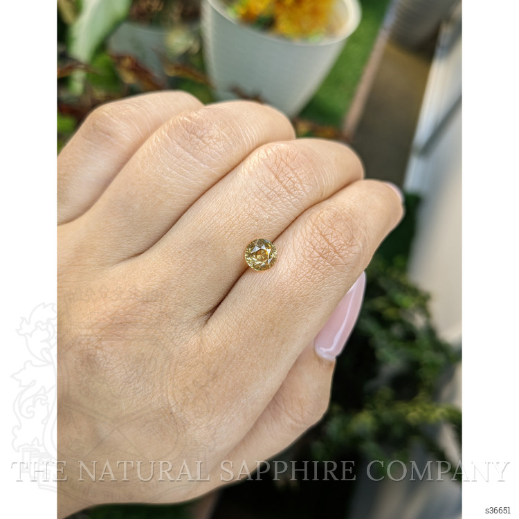 1.21 Ct. Yellow Sapphire from Ceylon (Sri Lanka)
